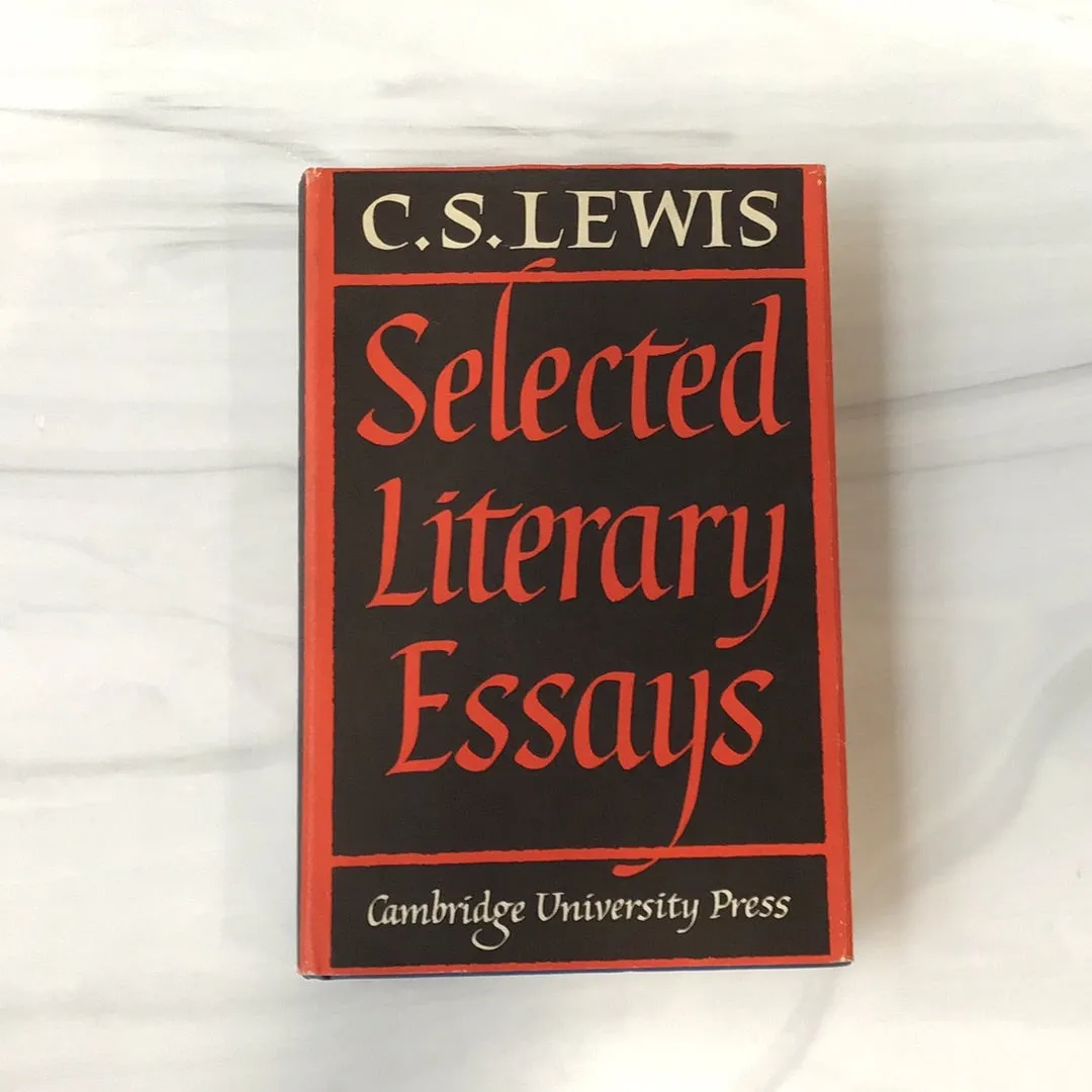 -Selected Literary Essays*