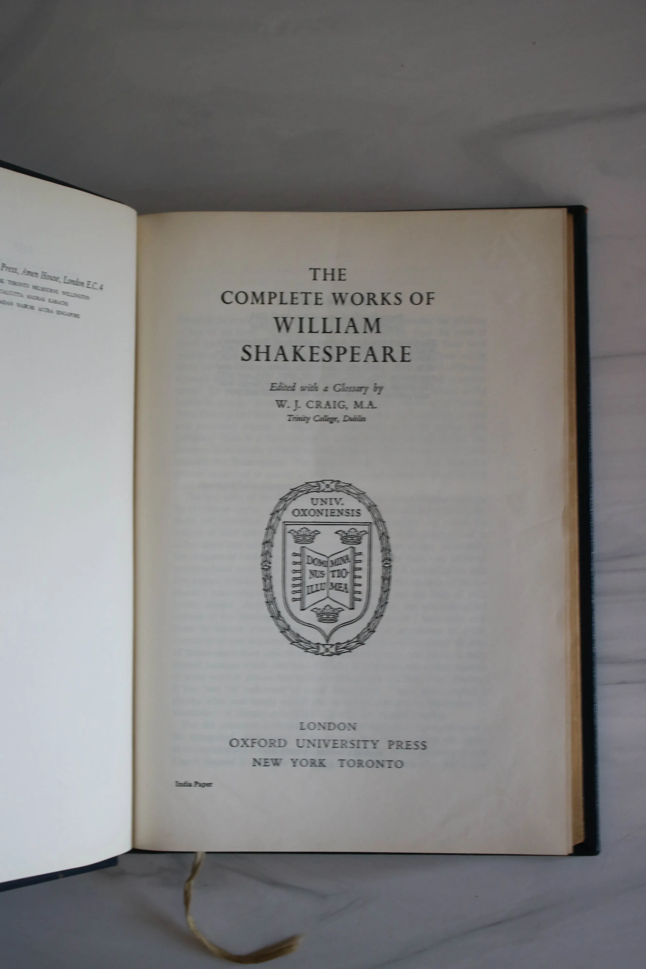 -The Works of Shakespeare*