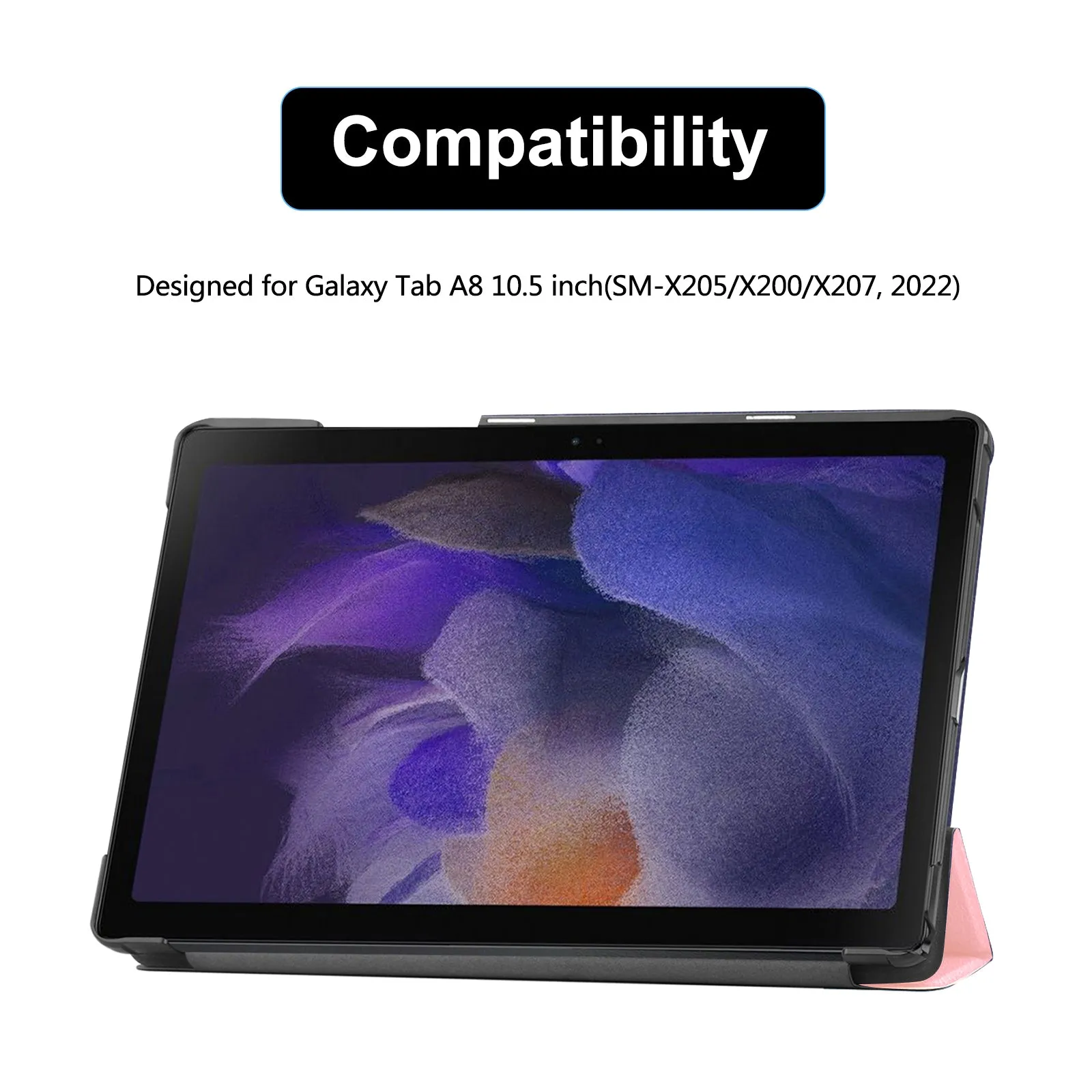 10.5-Inch Protective Cover Compatible with Samsung Galaxy Tab A8 2021 Tablet