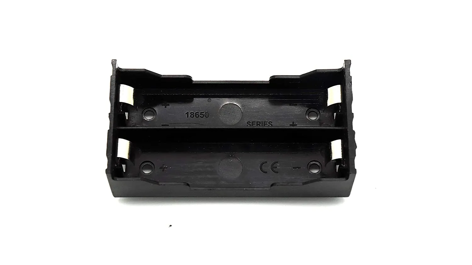 18650X2 Double Battery Cell Holder/Case PCB Mounted with Pin