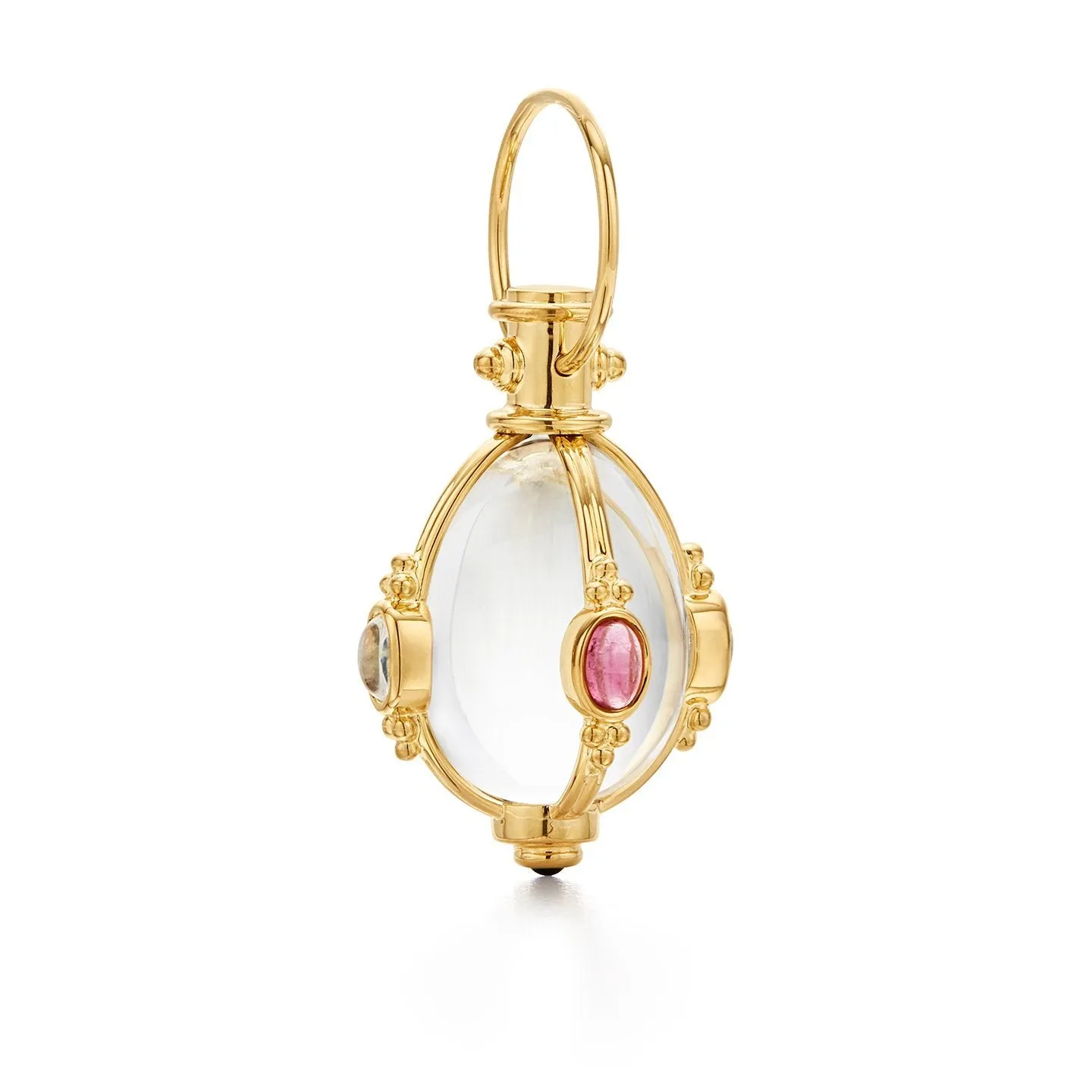 18K Classic Light Mix Amulet