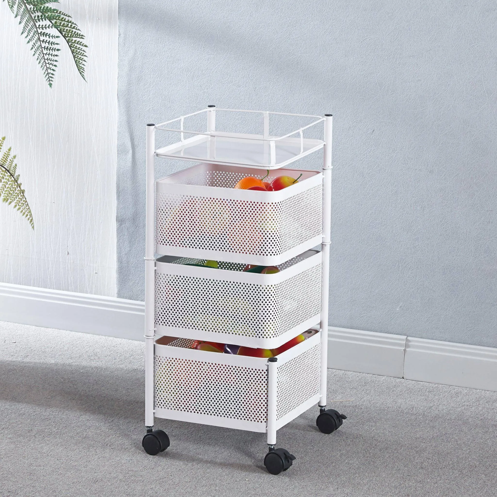 3 Tier Cubic Storage Cart - SF-105