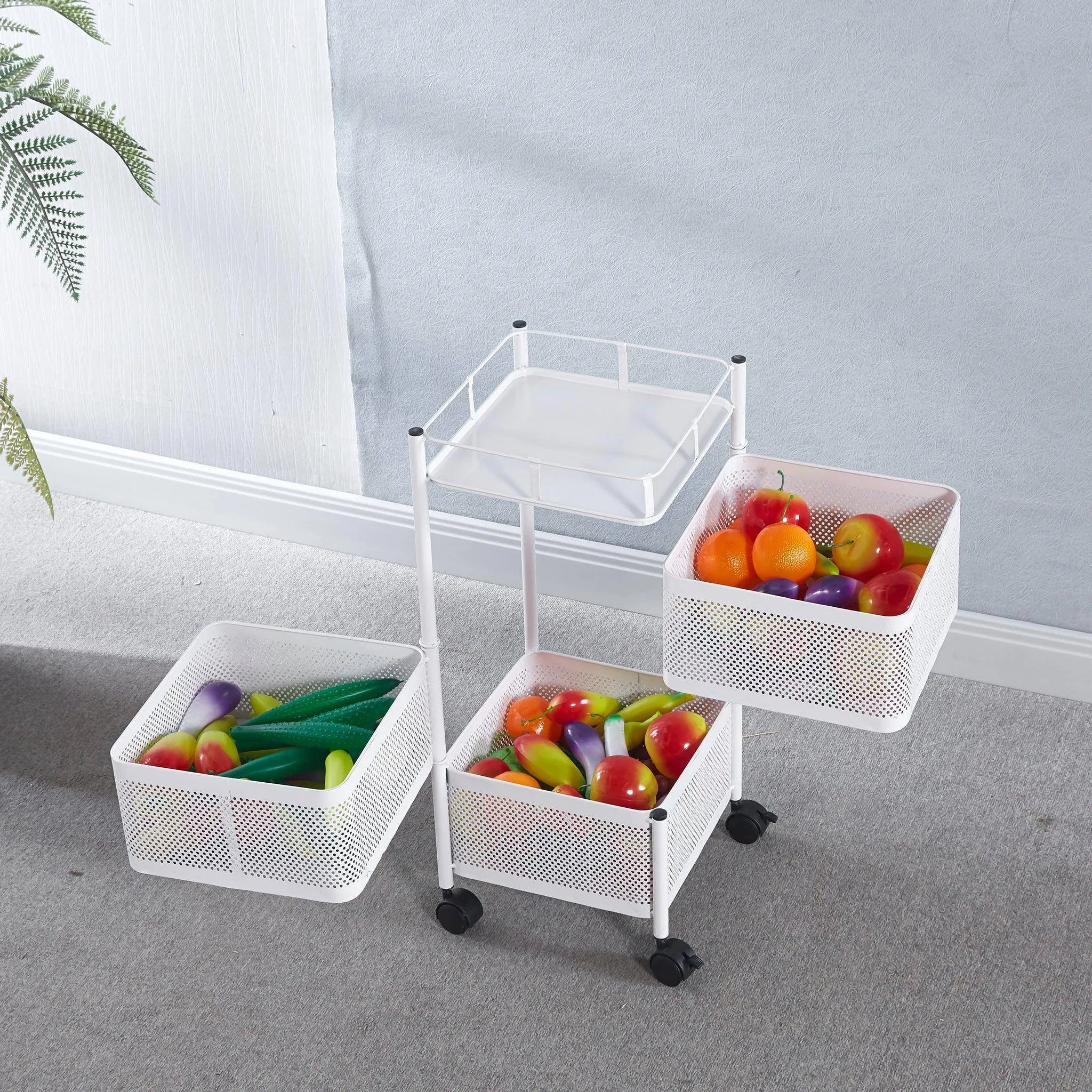 3 Tier Cubic Storage Cart - SF-105