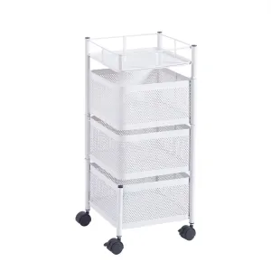 3 Tier Cubic Storage Cart - SF-105