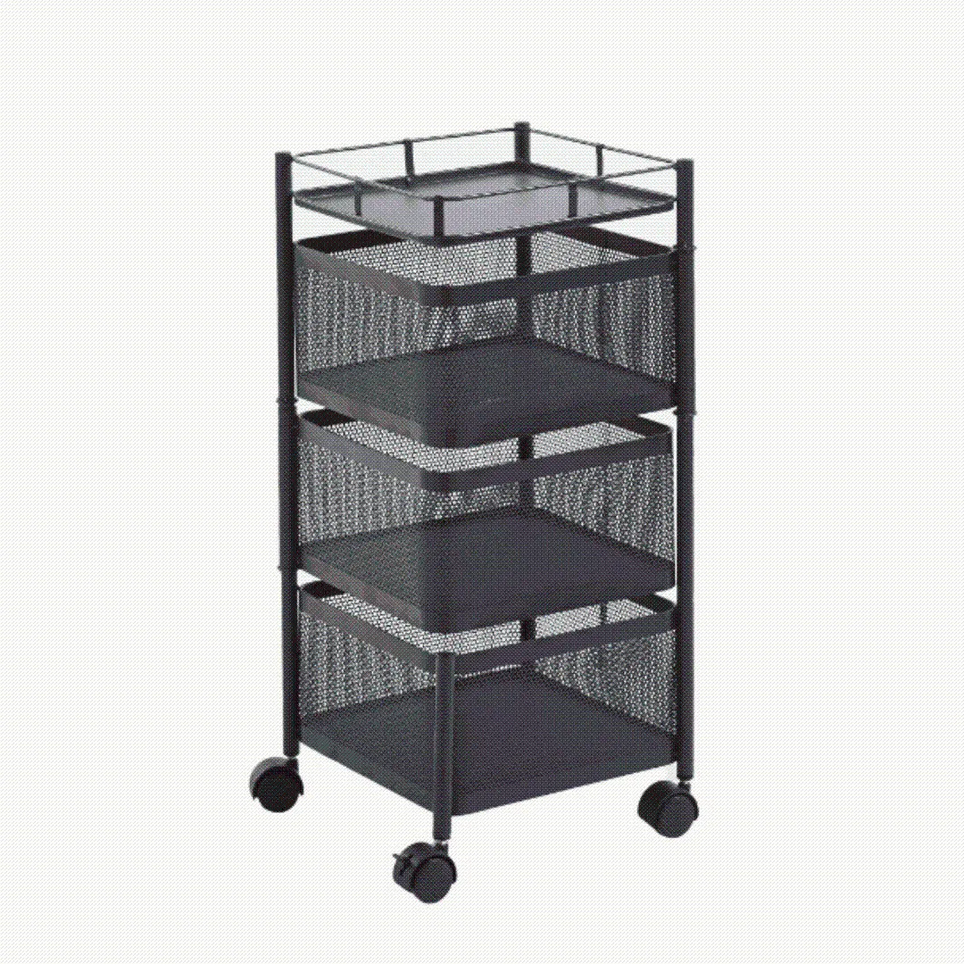 3 Tier Cubic Storage Cart - SF-105