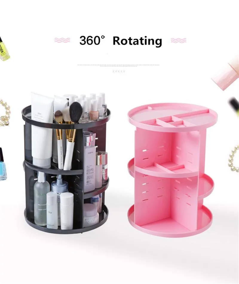 360 Rotating Make-up Organizer