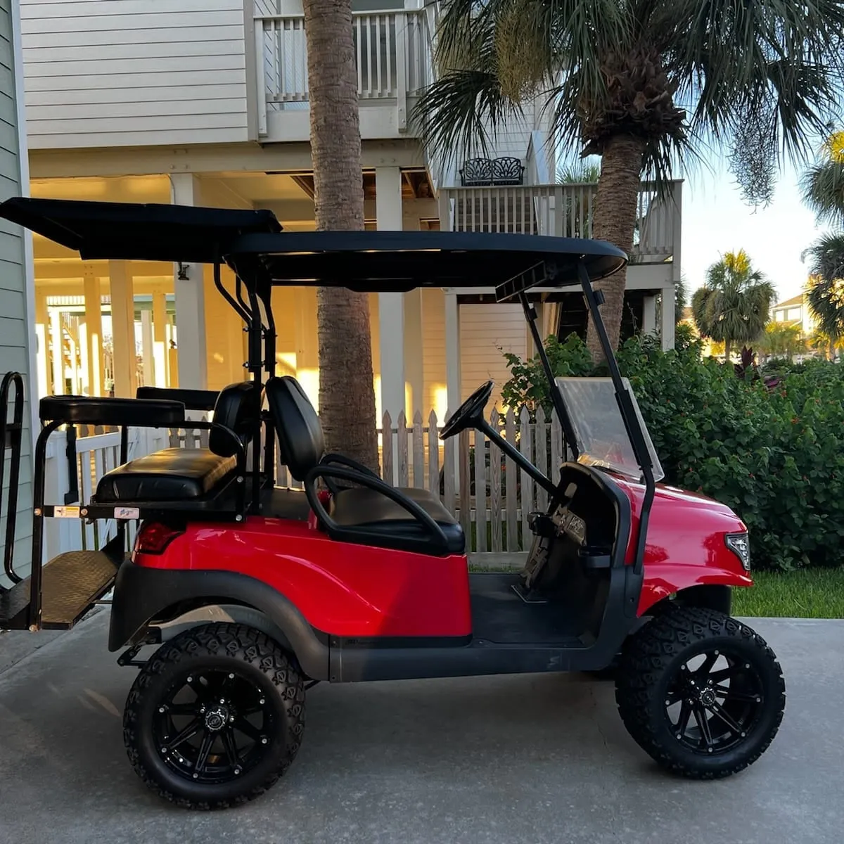 4 or 6 Seater Golf Cart Extension Top