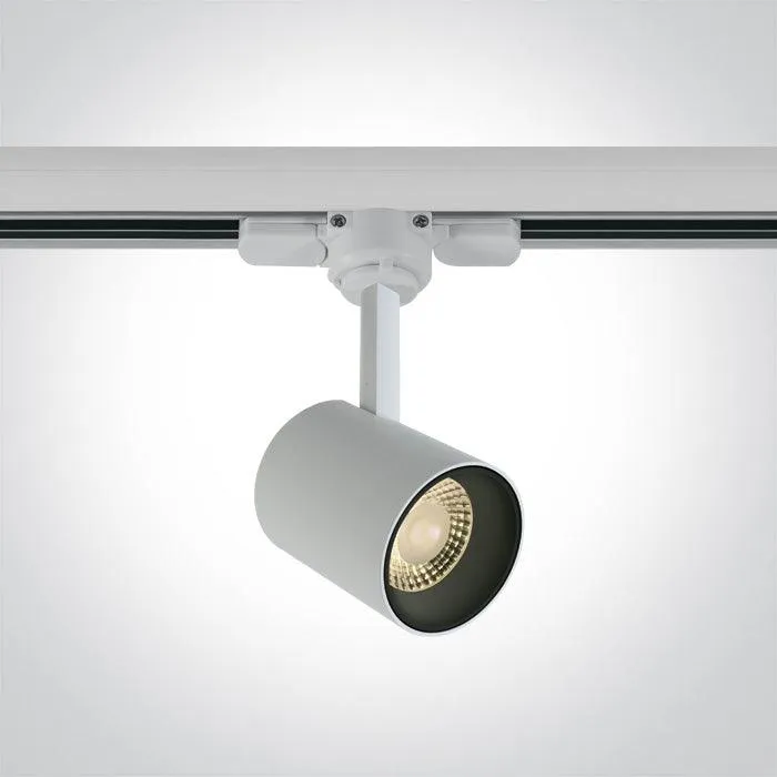 65646T COB LED 8w WW TRACK SPOT 36deg 230V DIMMABLE