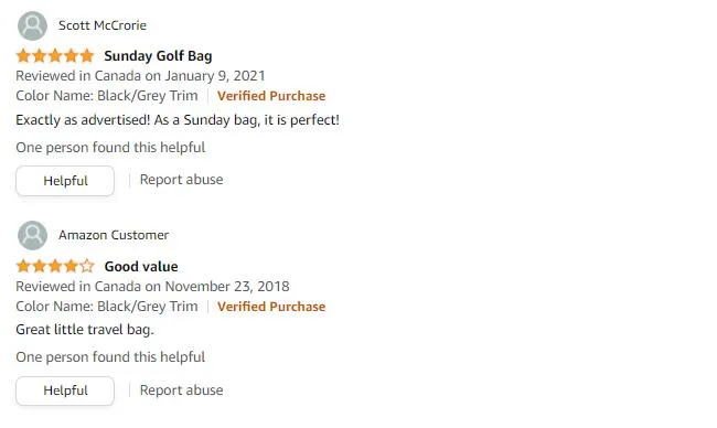 A99Golf C4 Range Sunday Pencil Carry Bag Removable Top Cover w. stand