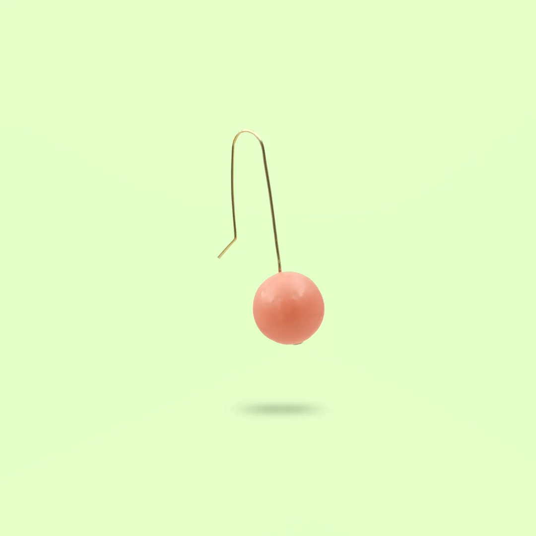 Abstract Collection - Blush Pearl Earrings