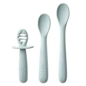 Ali   Oli - 3Pk Multi Stage Spoon Set For Baby, Blue