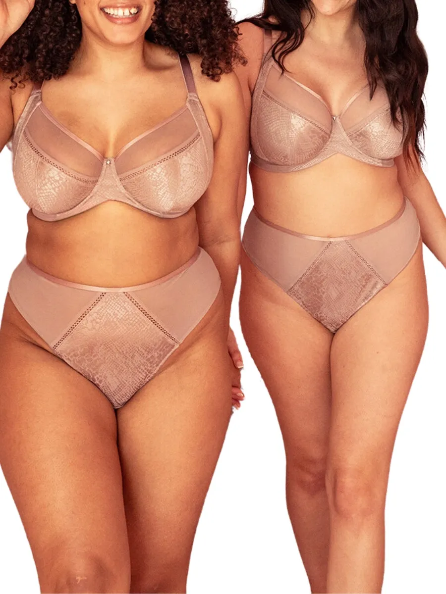 Amaze Balcony Bra - Mink