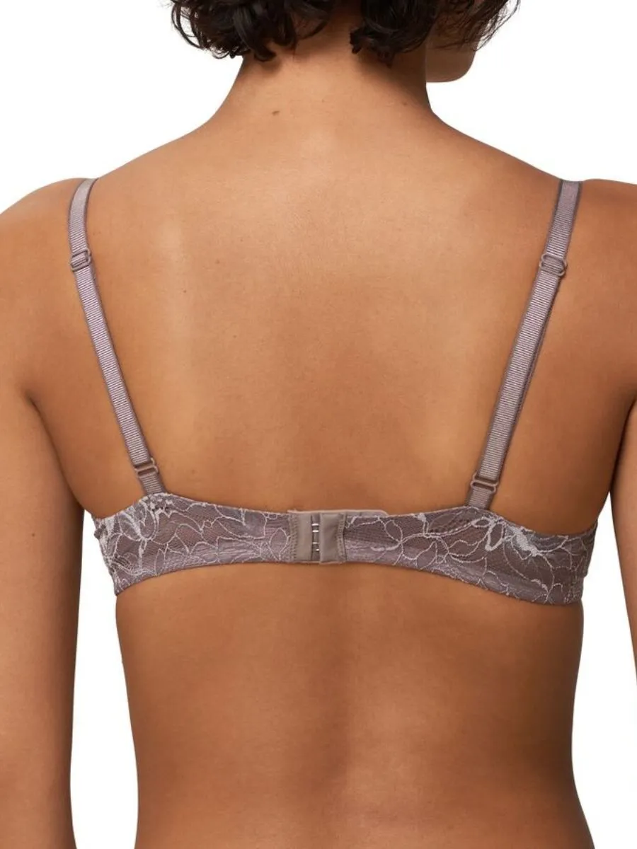 Amourette Charm Padded Bra - Pigeon Grey