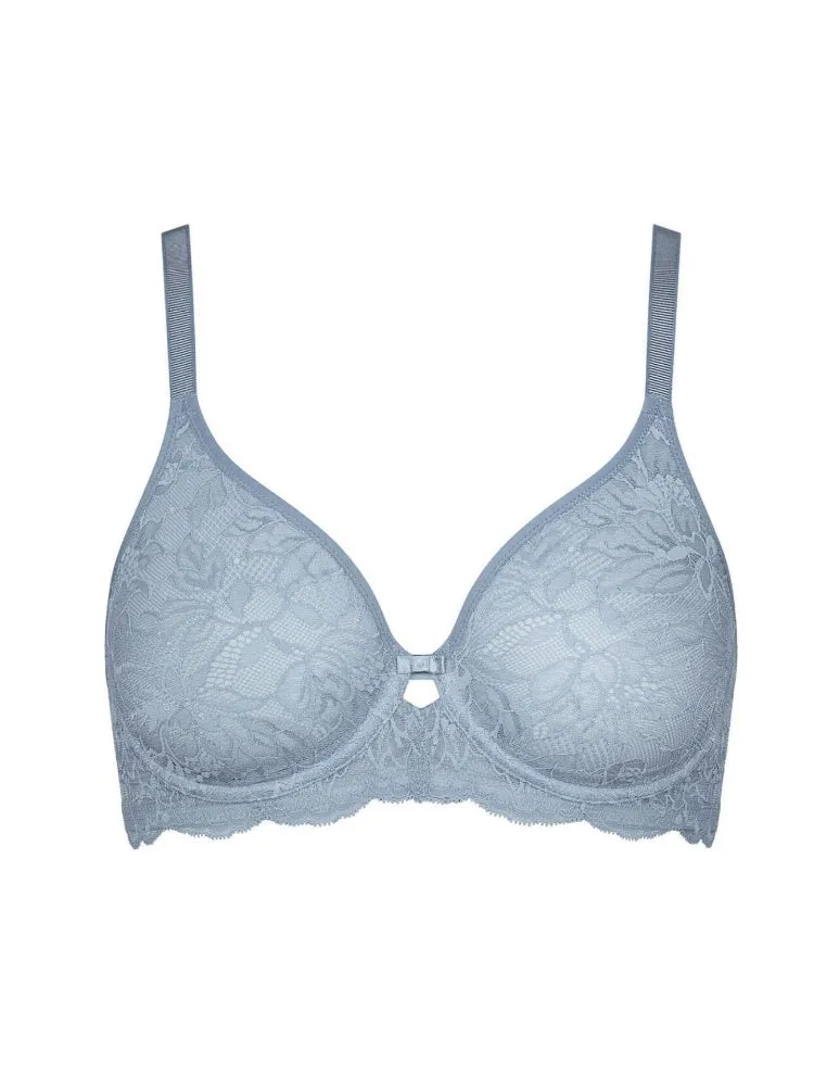 Amourette Charm Underwired Bra - Denim