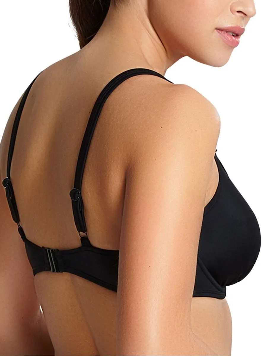 Anya Balconette Bikini Top - Black