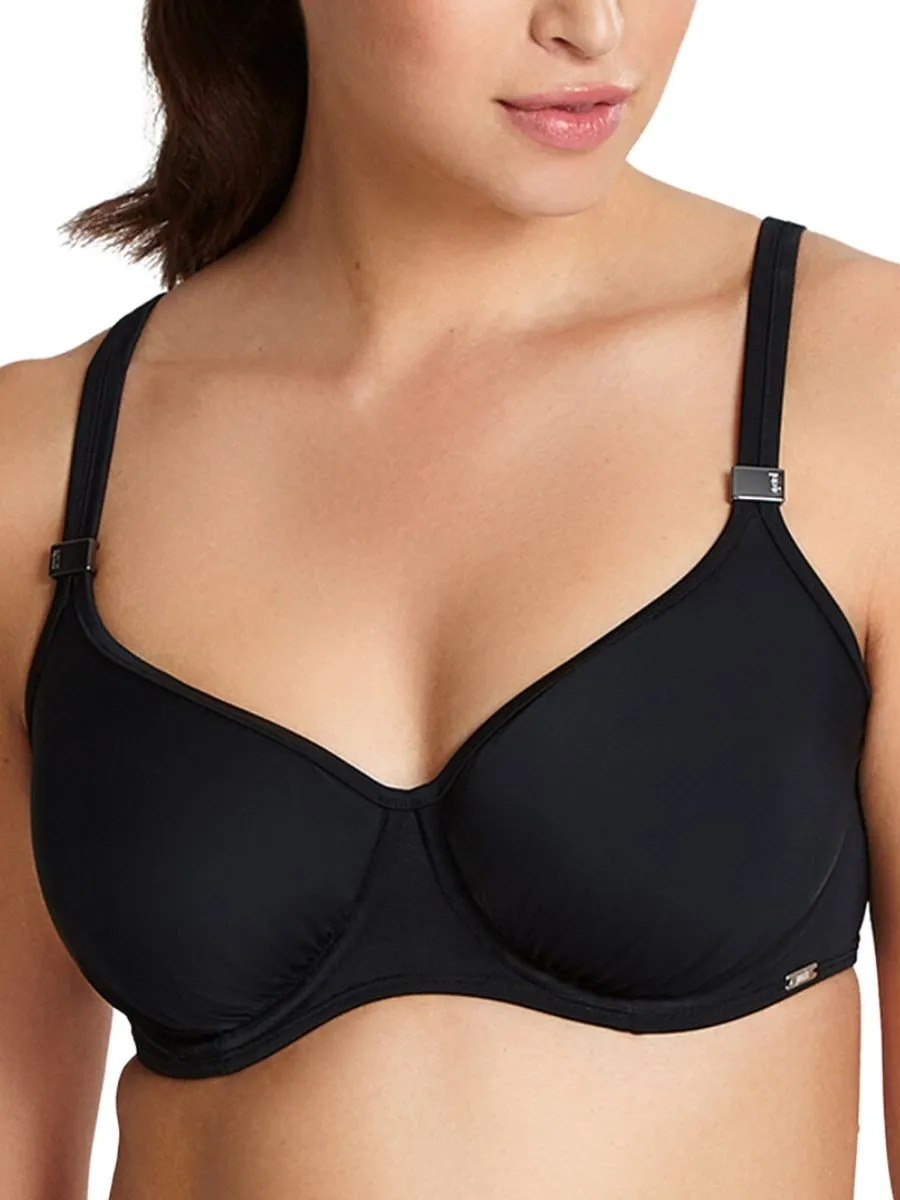 Anya Balconette Bikini Top - Black