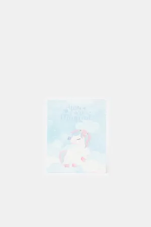 Assorted Unicorn Print Sticker & Notepad Set