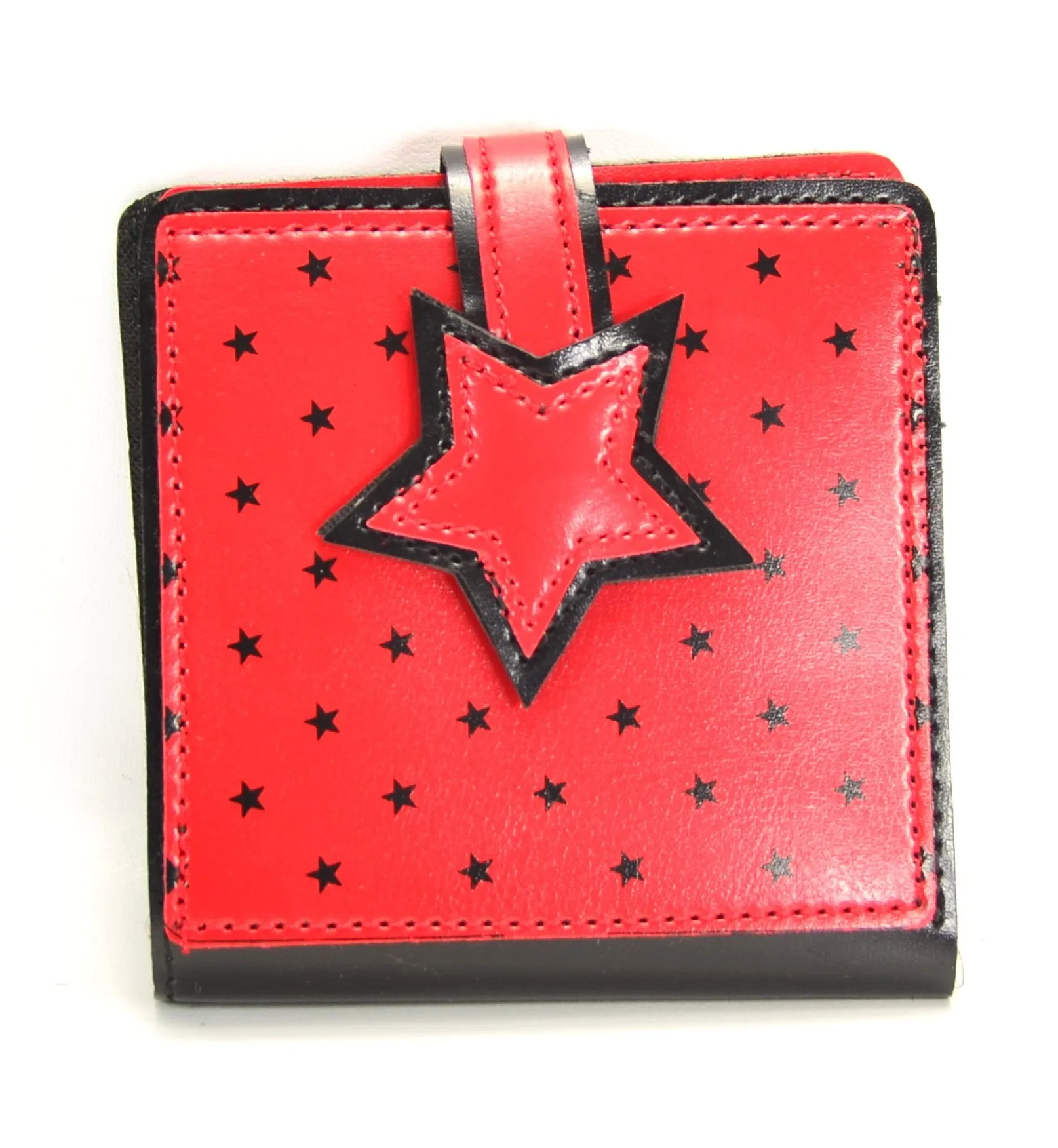 AssortedWallet With Black Stars Printed
