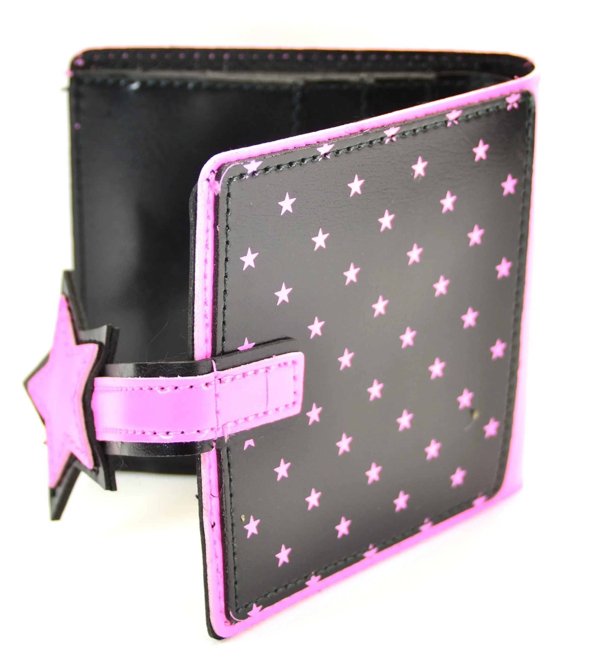 AssortedWallet With Black Stars Printed