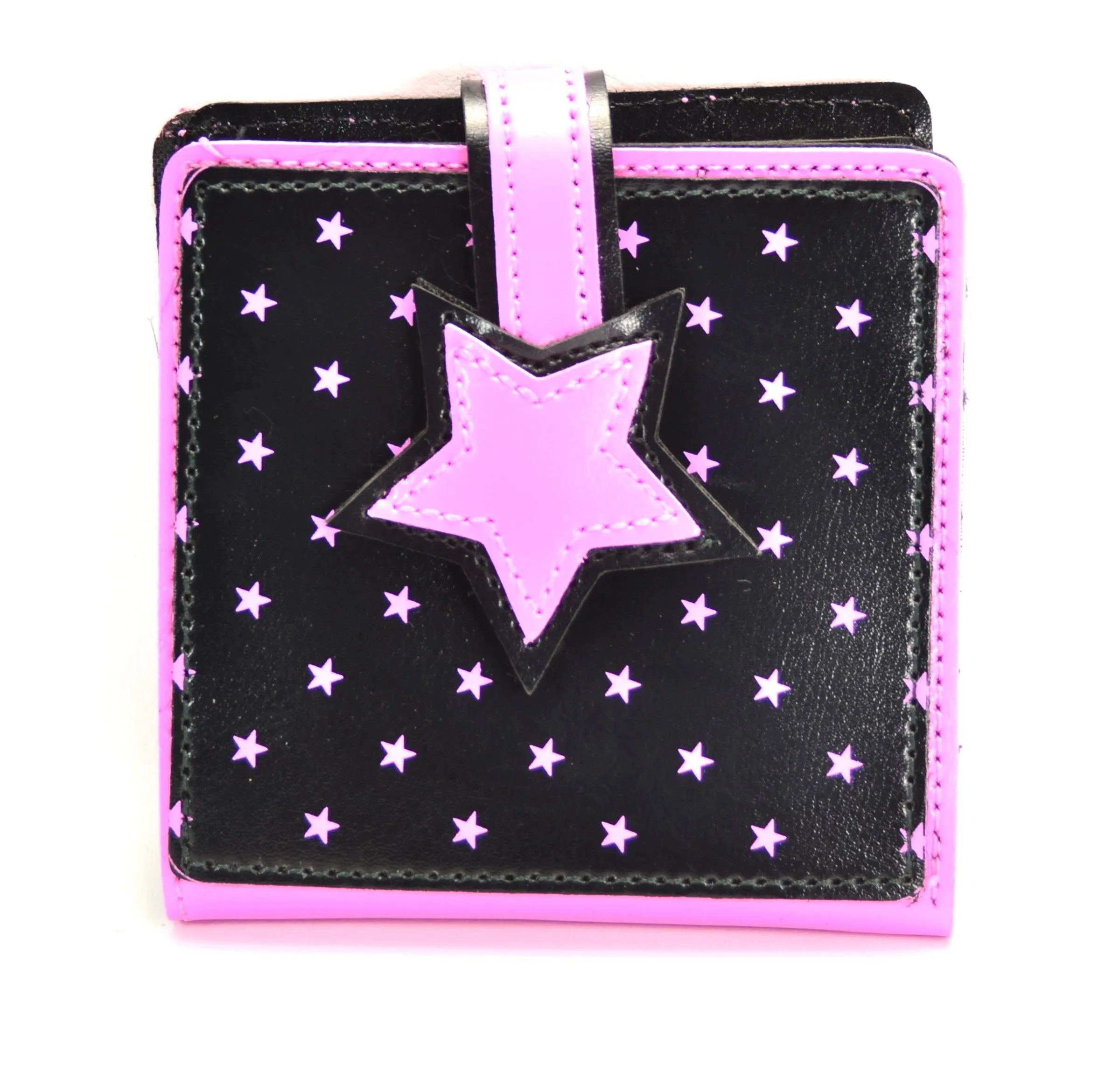 AssortedWallet With Black Stars Printed