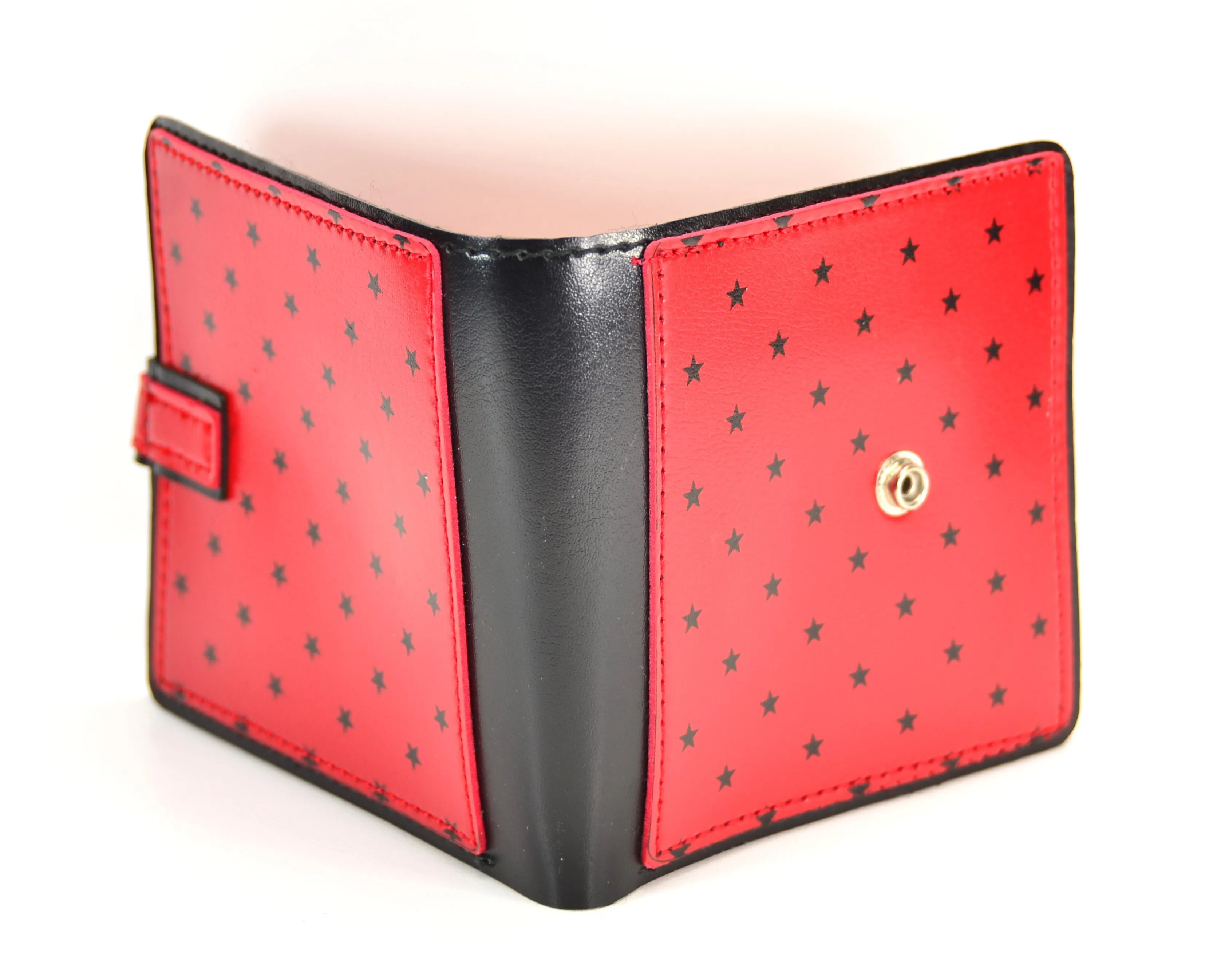 AssortedWallet With Black Stars Printed