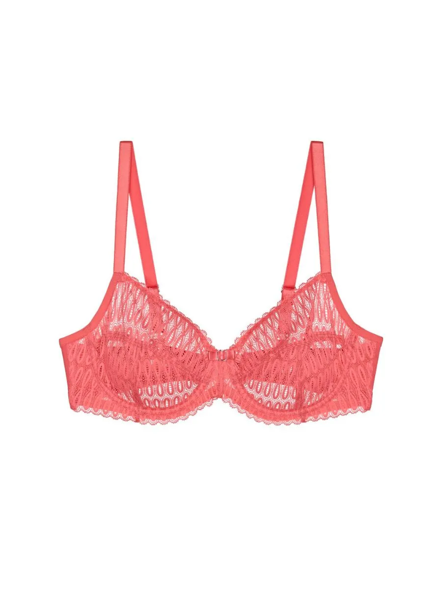 Aura Spotlight Full Cup Bra - Sugar Coral