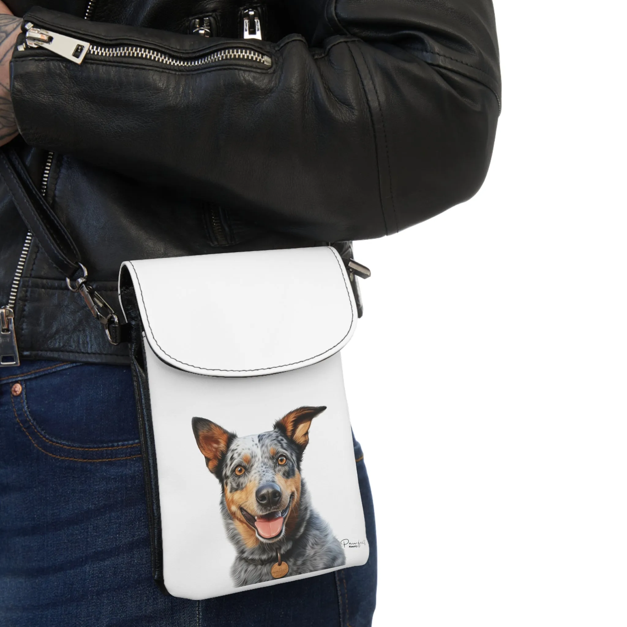Australian Cattle Dog Small Cell Phone Wallet