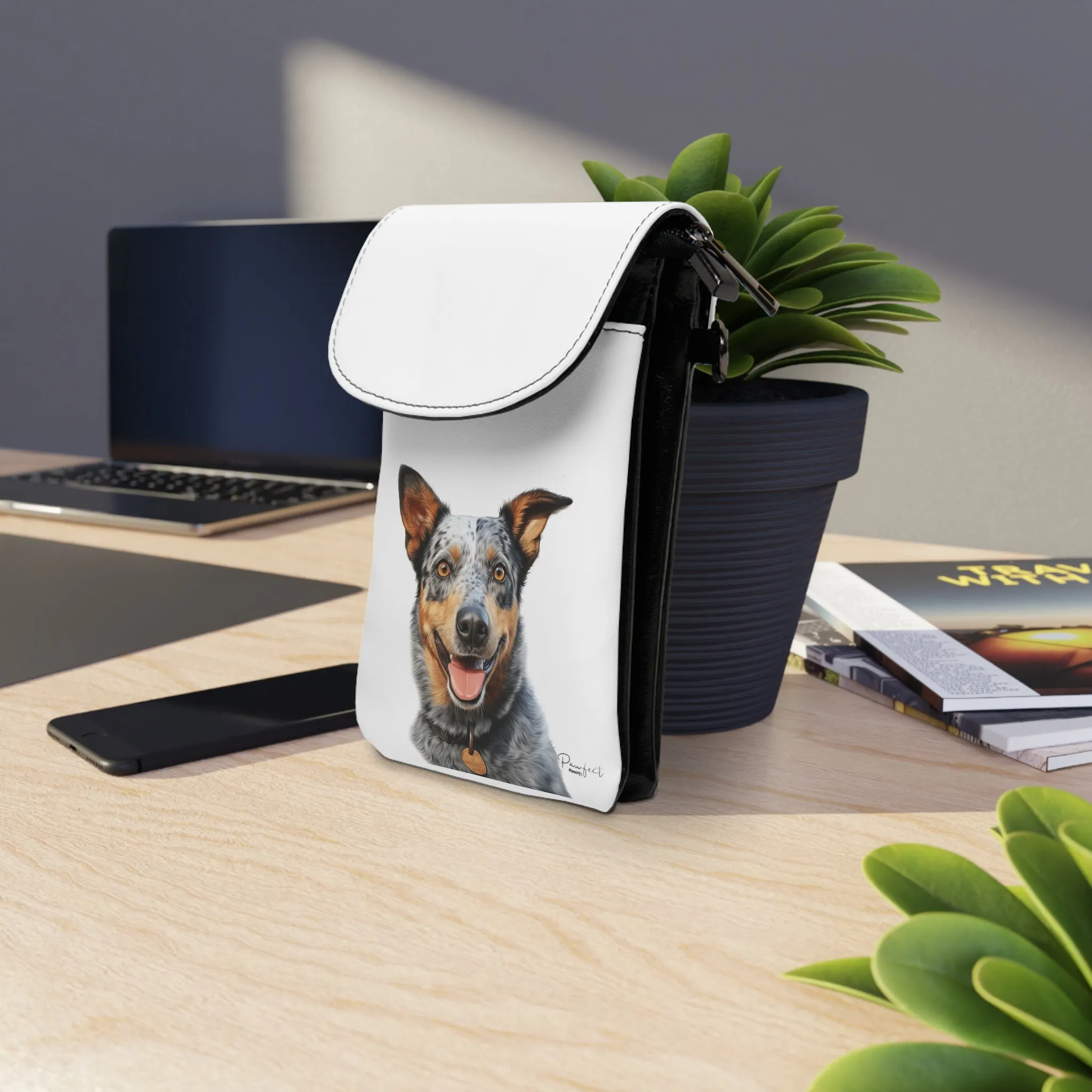 Australian Cattle Dog Small Cell Phone Wallet
