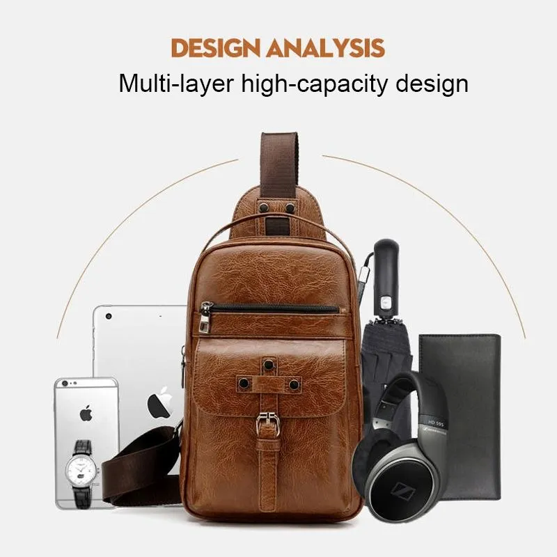 Backpack Waist Shoulder bag compatible with Ebook, Tablet and for AZUMI A50C (2019) - Black