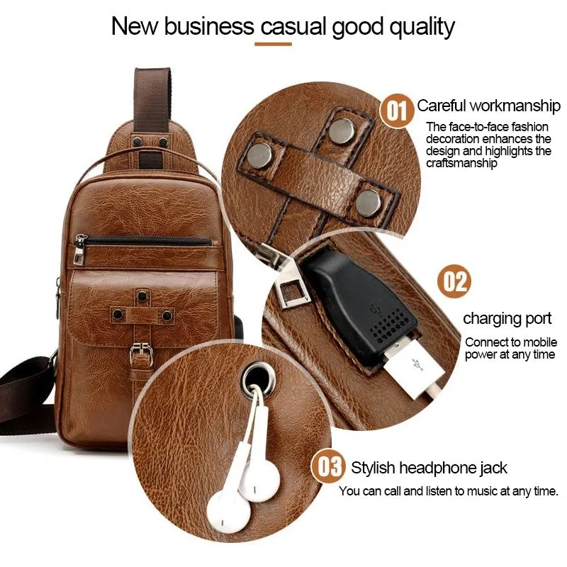 Backpack Waist Shoulder bag compatible with Ebook, Tablet and for AZUMI A50C (2019) - Black