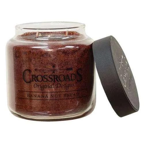 Banana Nut Bread Jar Candle, 16oz