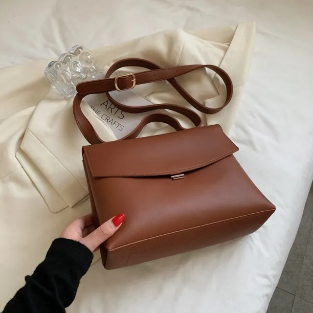 Bianco Women's Small Leather Crossbody Handbag