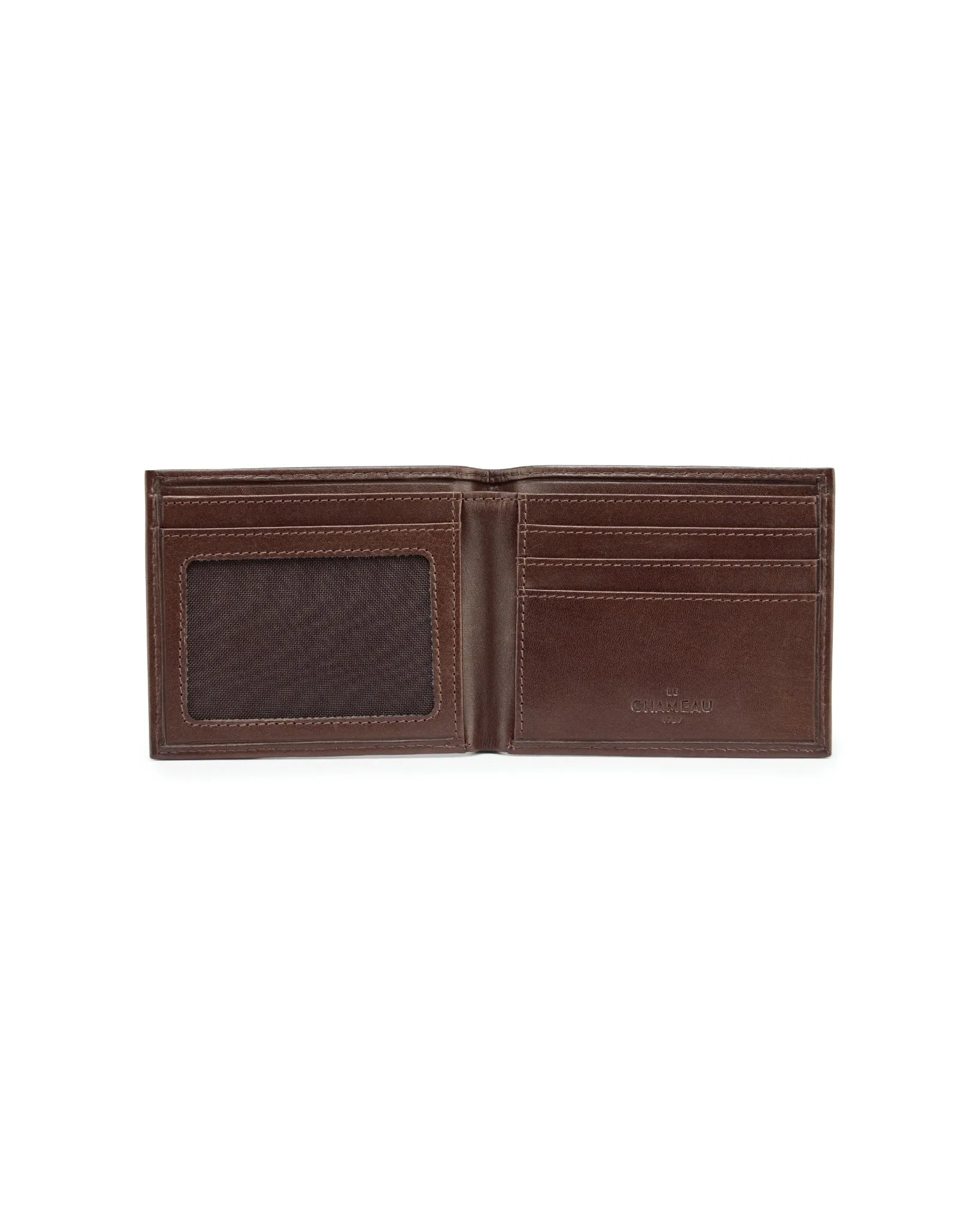Bifold Wallet - Marron Fonce