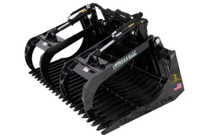 Bigtoolrack Brush Bucket With Grapple