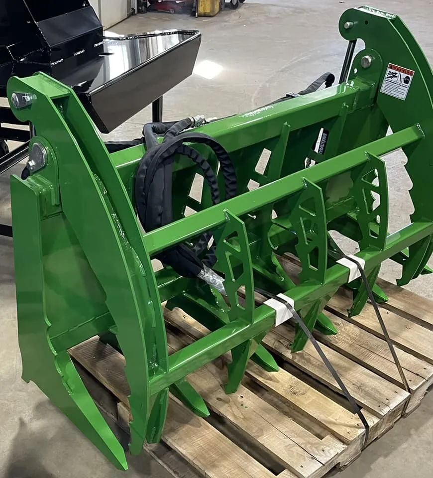 Bigtoolrack Extreme Granite Grapple Fits John Deere Quick Attach Loaders (Short Lead times we have stock in most sizes)