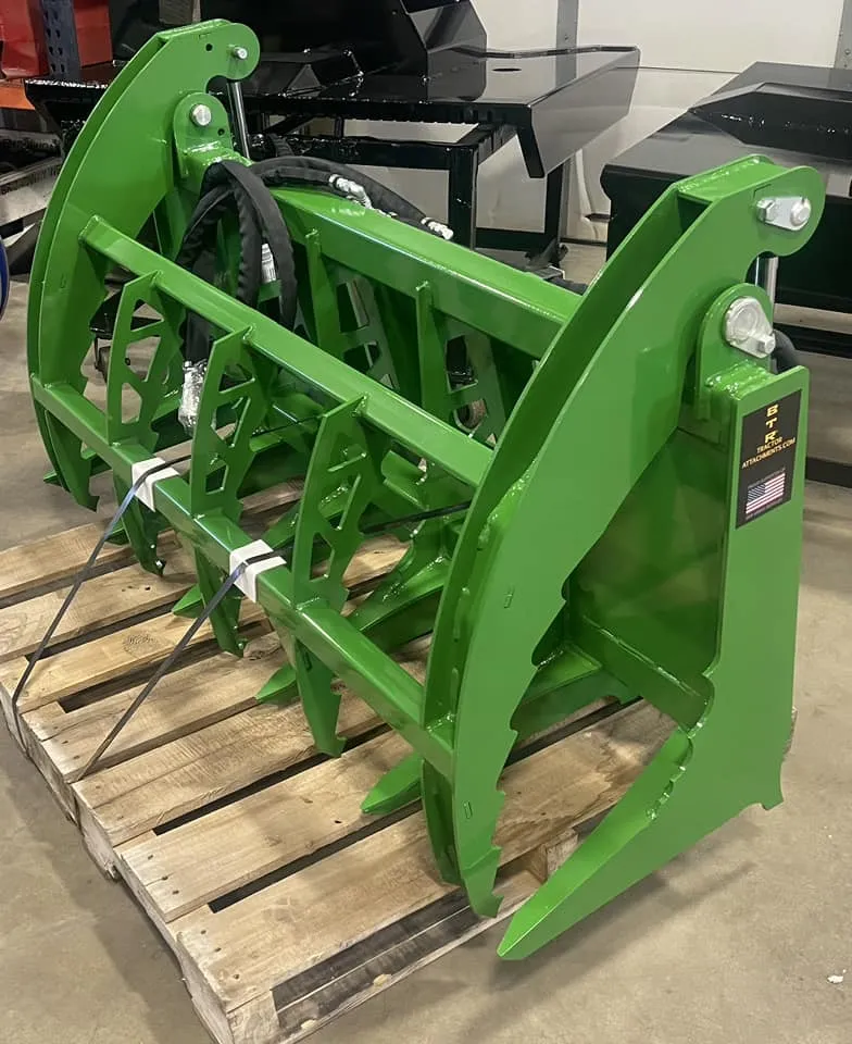 Bigtoolrack Extreme Granite Grapple Fits John Deere Quick Attach Loaders (Short Lead times we have stock in most sizes)