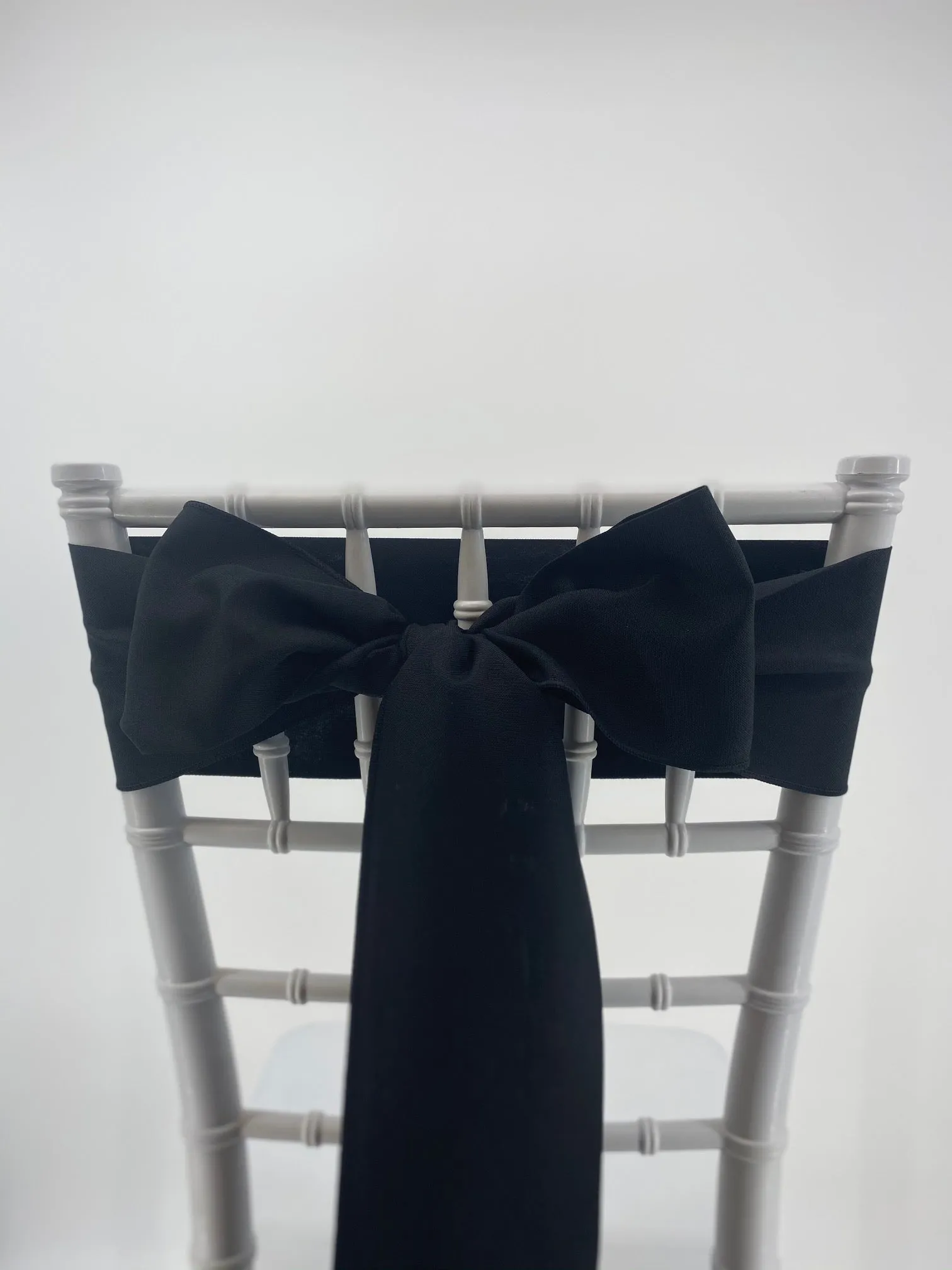 Black Polyester Sashes