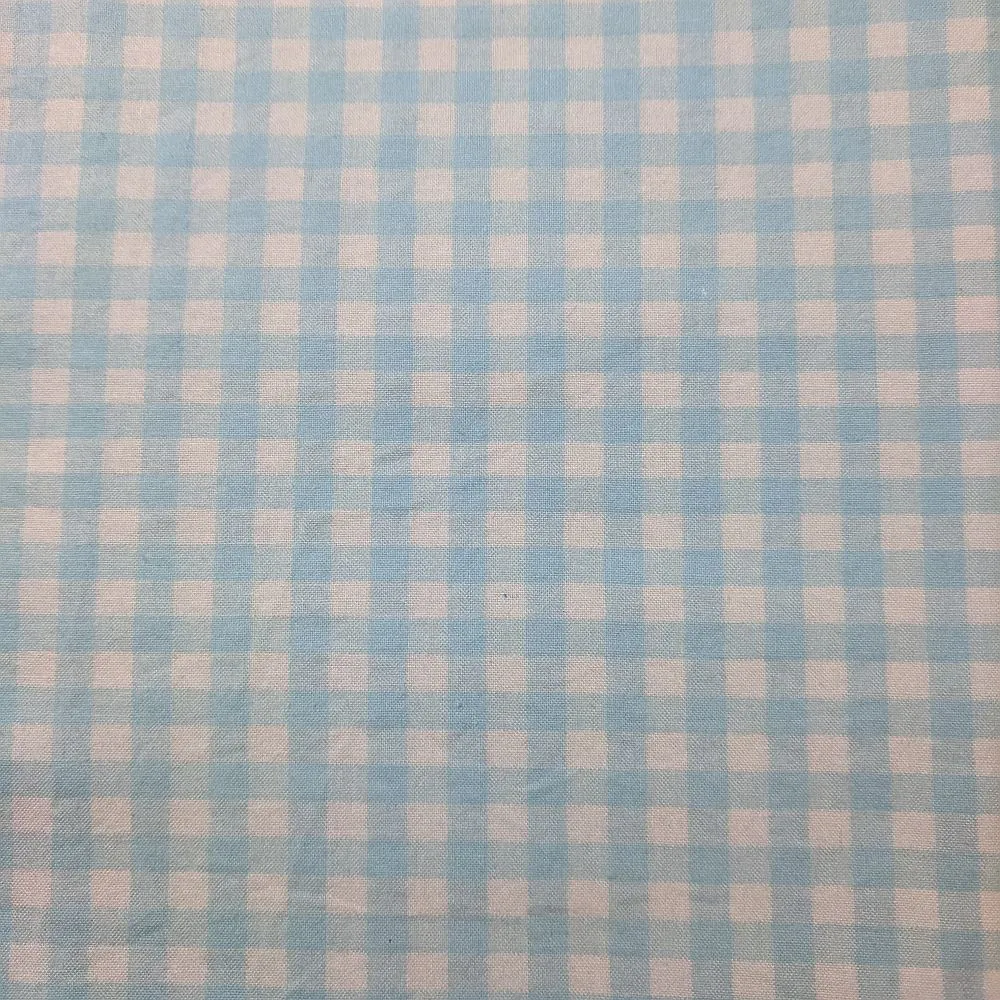 Blue Checks Welding Cap