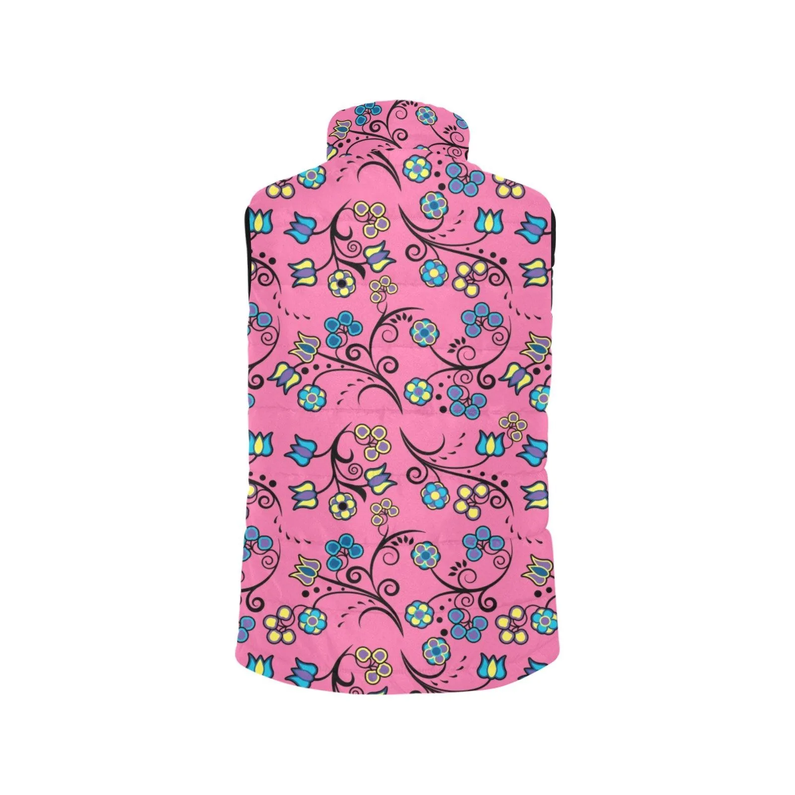 Blue Trio Bubblegum Men's Padded Vest Jacket