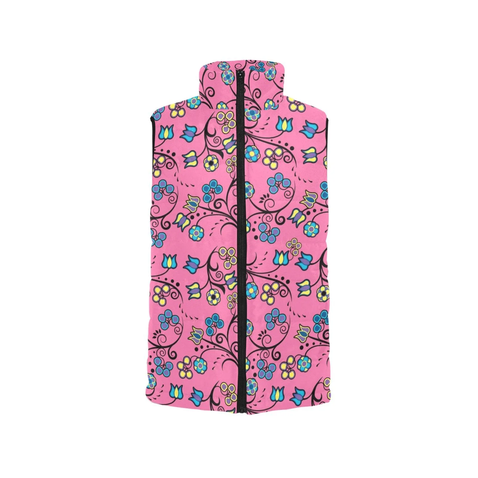 Blue Trio Bubblegum Men's Padded Vest Jacket