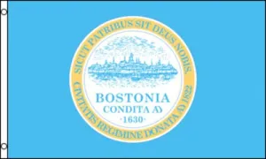 Boston Polyester Flag Banner Sign