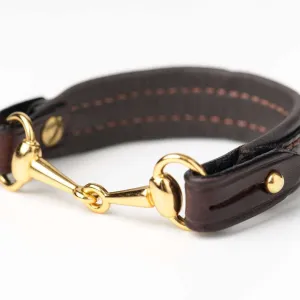 Brown Horse Bit Bracelet