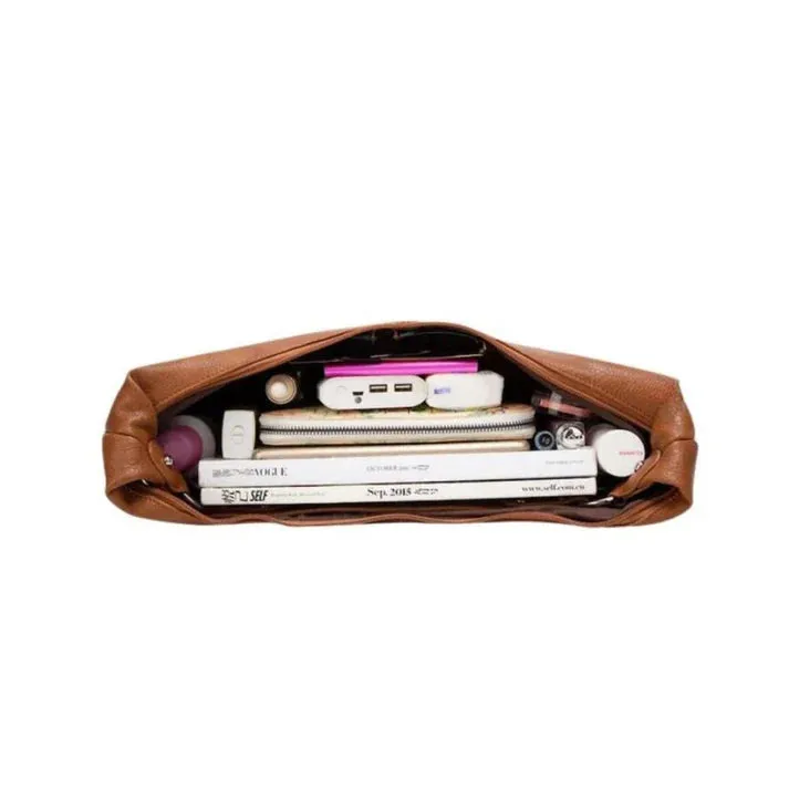 Brown Leather Handbag Womens
