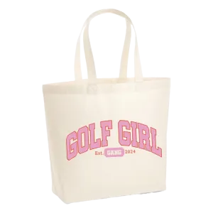 Bunker Woman Varsity Tote Bag - Natural