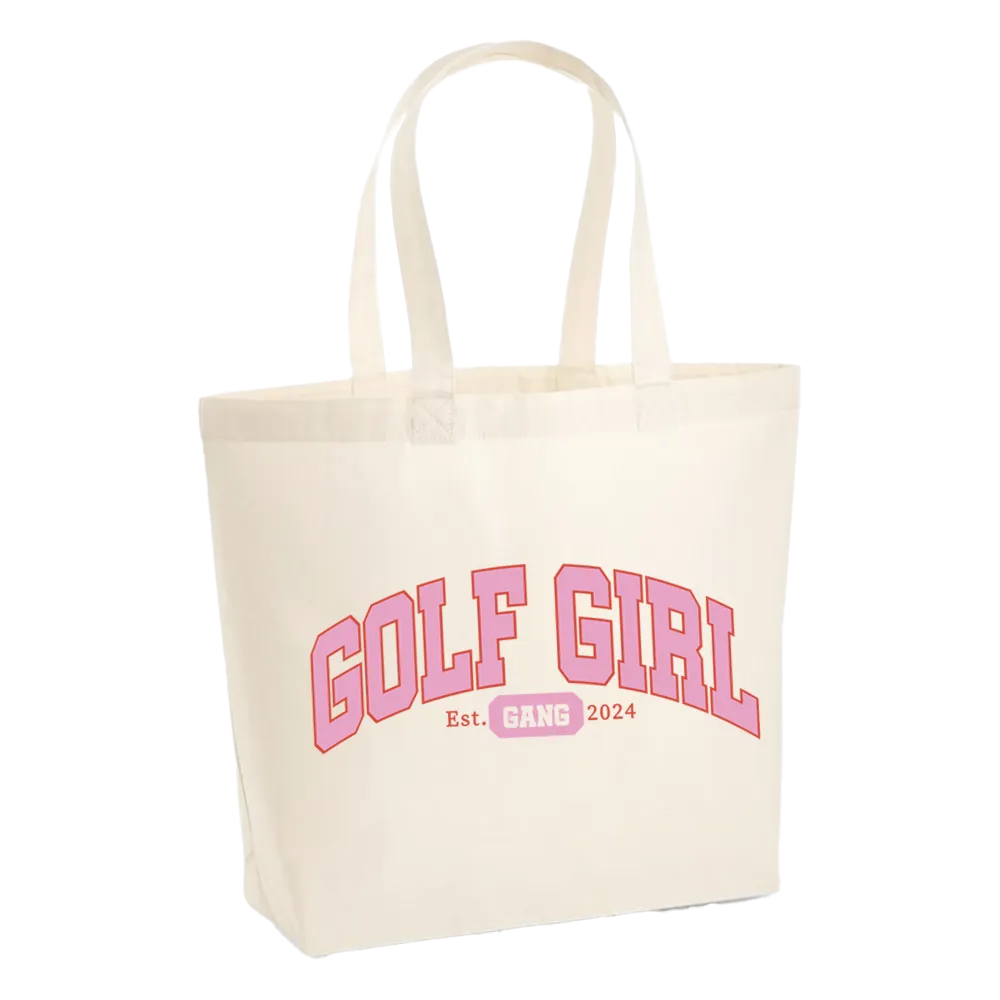 Bunker Woman Varsity Tote Bag - Natural