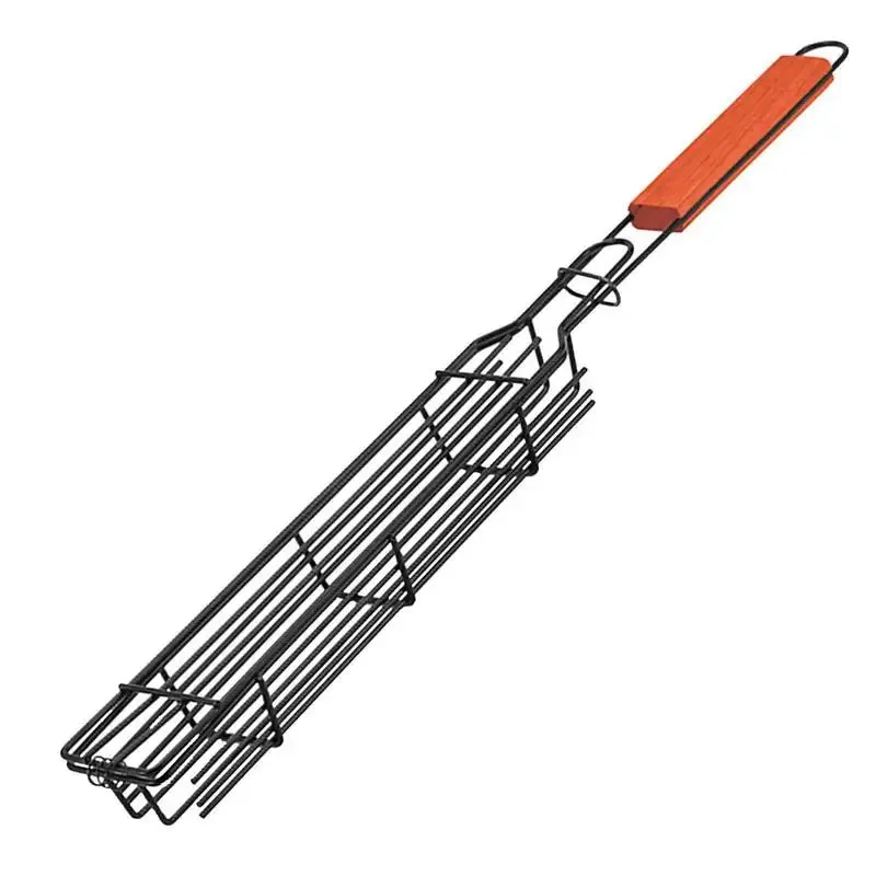 Camping Grill Basket Portable Barbecue Grilling Basket BBQ Basket