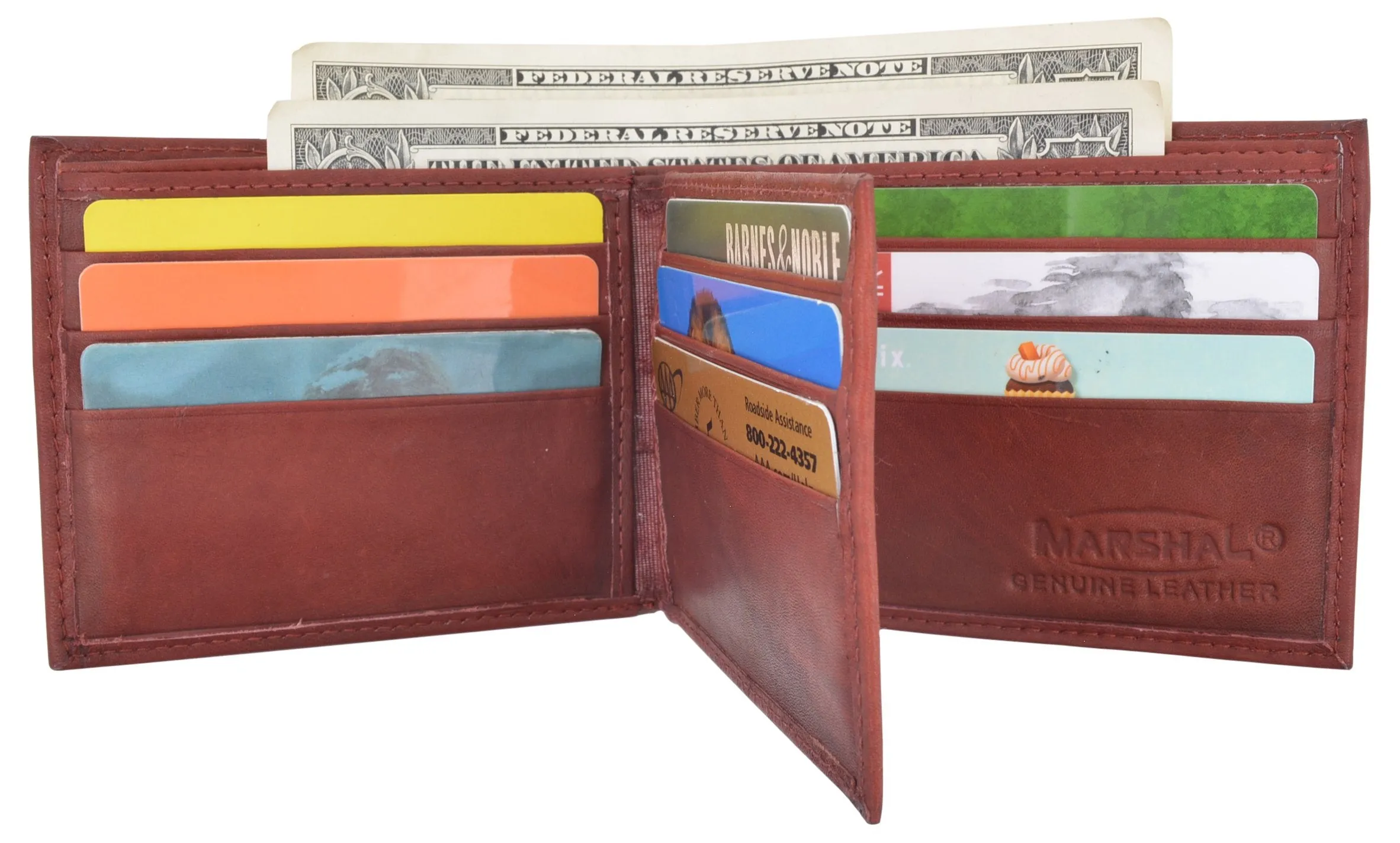 Cancer Zodiac Sign Bifold Trifold Genuine Leather Men's Wallets