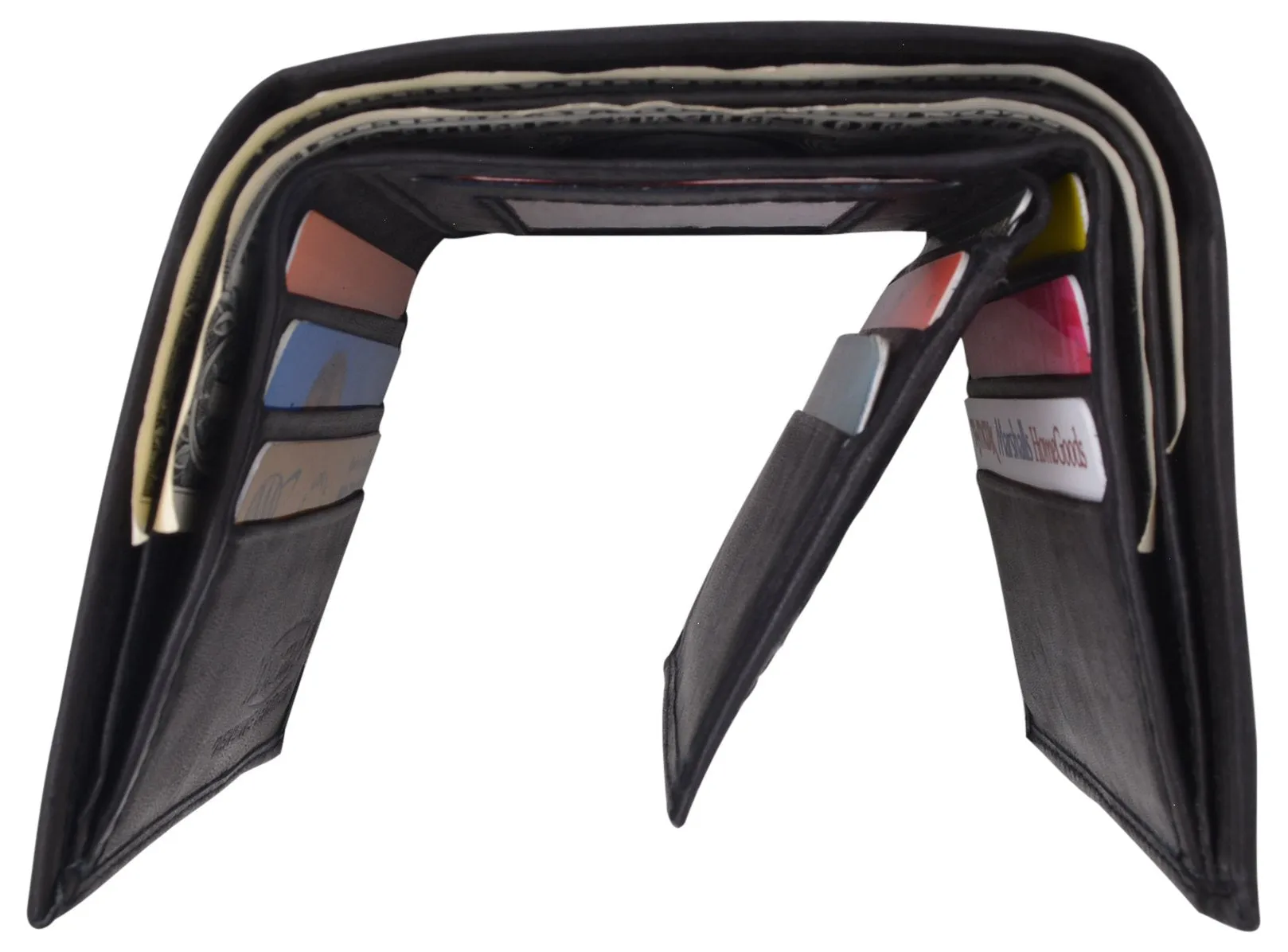 Cancer Zodiac Sign Bifold Trifold Genuine Leather Men's Wallets