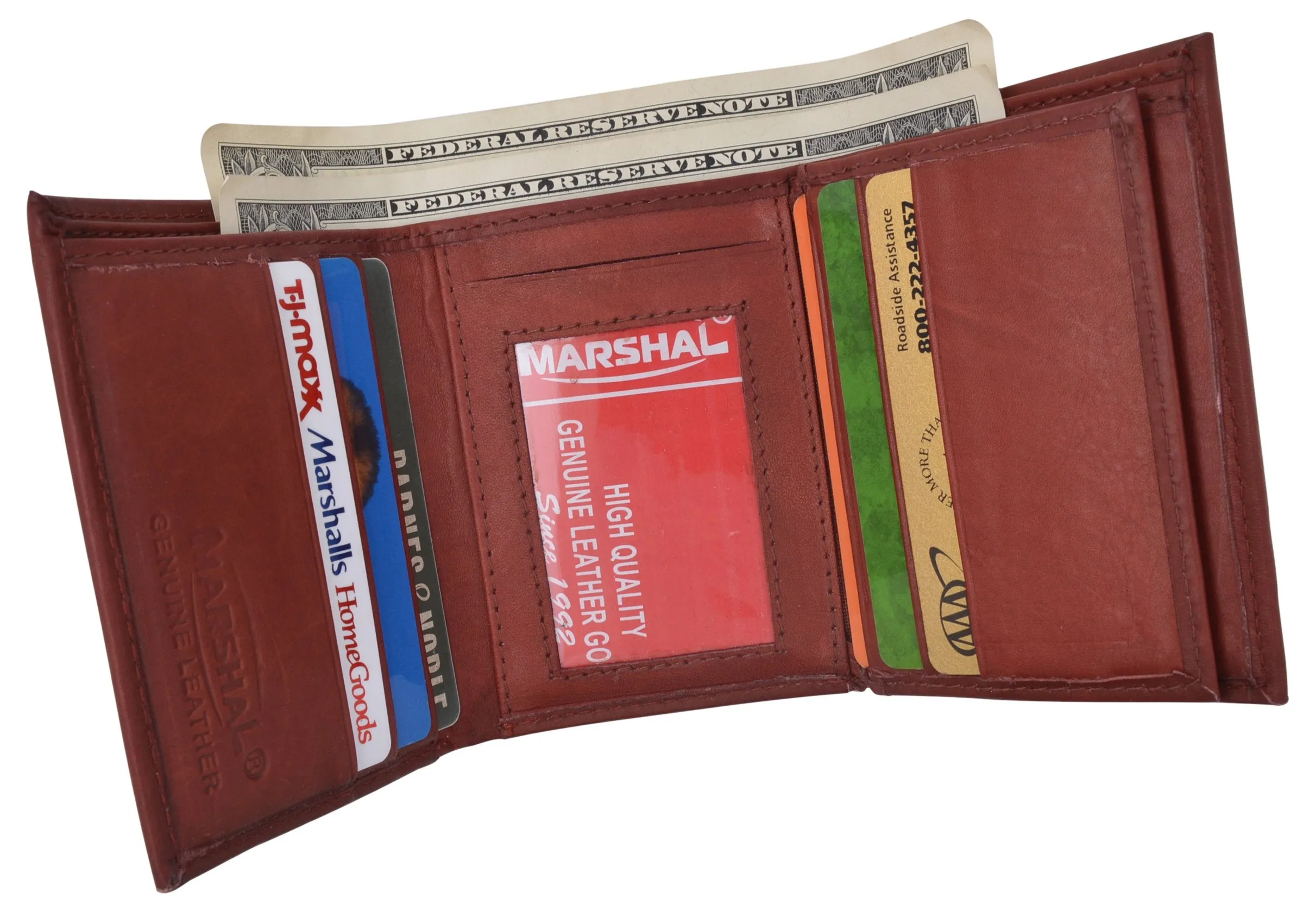 Cancer Zodiac Sign Bifold Trifold Genuine Leather Men's Wallets