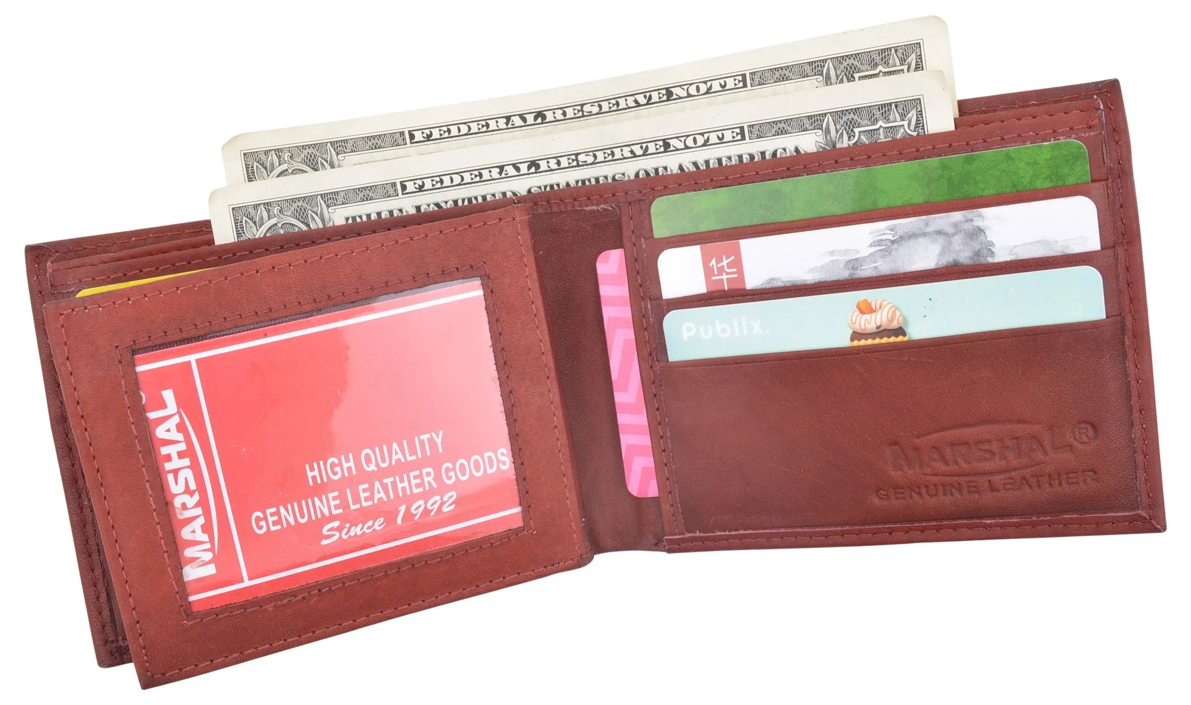 Cancer Zodiac Sign Bifold Trifold Genuine Leather Men's Wallets